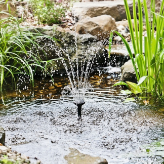 Heissner Fonteinpomp | Heissner | 1500 ltr/u (Sproeihoogte 30 cm, Waterpartijen, Bronstenen, Sproeiers) 3010230009 K170130061 - 5
