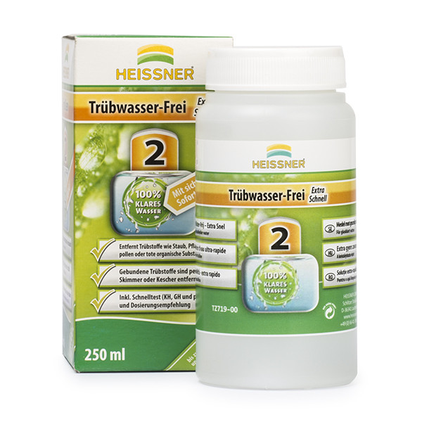 Heissner Helder vijverwater | Heissner | 250 ml (Turbo werking, Incidenteel gebruik) 3010450001 K170130032 - 1