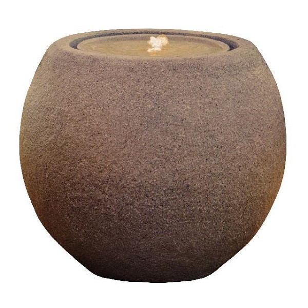 Heissner Tuinfontein | Heissner | Bolvormig | 50 x 50 x 43 cm (Led, Roestkleurig) 3010671033 K170130005 - 1