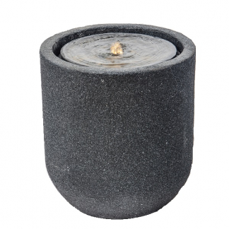 Heissner Tuinfontein | Heissner | Cilindervormig | 41 x 41 x 45 cm (Led, Grijs) 3010671036 K170130011