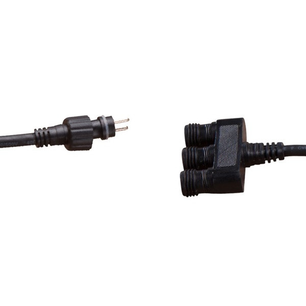 Heissner Vijver connector | Heissner | 2 Polig (Waterdicht, 3 aansluitingen, Warm wit licht, 10 m) 3010560033 K170130080 - 2