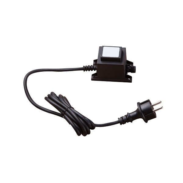 Heissner Vijver transformator | Heissner | 12 V (Spatwaterdicht, 16 W, 2 m) 3010560028 K170130101 - 1