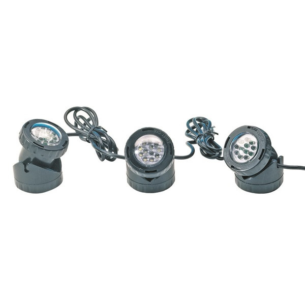 Heissner Vijverlamp | Heissner | 1.5 W (Kunststof, Veelkleurig, Onderwater, 3 stuks) 3010560009 K170130114 - 2
