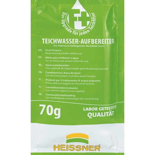 Heissner Vijverwater granulaat | Heissner | 10 zakjes (Regelmatig gebruik, Visvriendelijk) 3010123002 K170130044 - 3