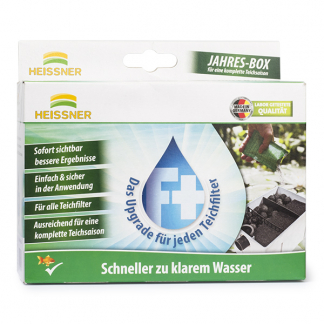 Heissner Vijverwater granulaat | Heissner | 10 zakjes (Regelmatig gebruik, Visvriendelijk) 3010123002 K170130044 - 