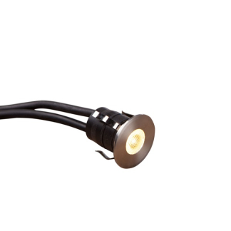 Heissner Vlonder spot | Heissner | 1W (Vlondermontage, RVS, Warm wit, Rond) 3010560020 K170130117 - 2