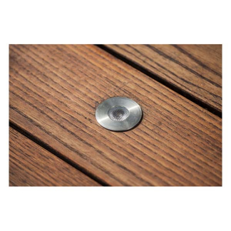 Heissner Vlonder spot | Heissner | 1W (Vlondermontage, RVS, Warm wit, Rond) 3010560020 K170130117 - 5
