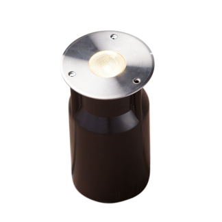 Heissner Vlonder spot | Heissner | 3 W (RVS, Warm wit, Rond) 3010560021 K170130120 - 1