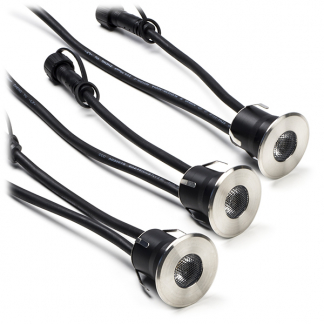 Heissner Vlonder spots startset | Heissner | 1 W (Vlondermontage, 3x led spot, Incl. trafo) 3010560042 K170130099 - 1