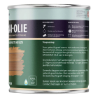 Hermadix Bangkirai olie | Hermadix | 750 ml (Naturel bruin, Mat, Hardhout, Waterbasis) 25.891.01 K180107207 - 2