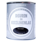 Hermadix Deur- en kozijnlak | Hermadix | 750 ml (Puur zwart, Zijdeglans, Waterbasis) 25.754.01 K180107197