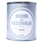 Hermadix Deur- en kozijnlak | Hermadix | 750 ml (RAL 9010, Zijdeglans, Waterbasis) 25.754.08 K180107198