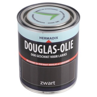 Hermadix Douglas olie | Hermadix | 750 ml (Zwart, Mat, Waterbasis) 25.898.01 K180107211 - 