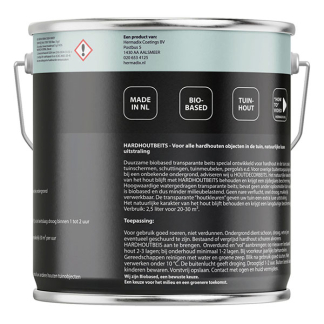 Hermadix Houtbeits | Hermadix | 2.5 liter (Bruin naturel, Tuinhout, Waterbasis) 25.876.62 K180107206 - 2
