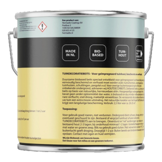 Hermadix Houtbeits | Hermadix | 2.5 liter (Bruin naturel, Tuinhout, Waterbasis) 25.876.62 K180107206 - 2