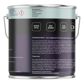 Hermadix Houtbeits | Hermadix | 2.5 liter (Greywash, Steigerhout, Waterbasis) 25.226.02 K180107202 - 2