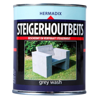 Hermadix Houtbeits | Hermadix | 750 ml (Greywash, Steigerhout, Waterbasis) 25.226.01 K180107201 - 