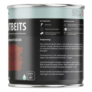 Hermadix Houtbeits | Hermadix | 750 ml (Zijdeglans, Hardhout, Waterbasis) 25.846.81 K180107199 - 2