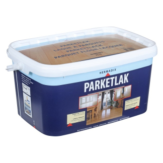 Hermadix Parketlak | Hermadix | 4 liter (Blank, Glansvrij, Waterbasis) 25.744.04 K180107184 - 
