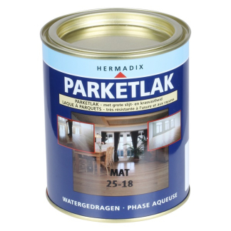 Hermadix Parketlak | Hermadix | 750 ml (Blank, Mat, Waterbasis) 25.742.01 K180107187 - 