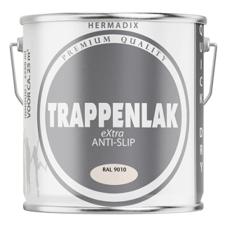 Hermadix Traplak | Hermadix | 2.5 liter (RAL 9010, Zijdeglans, Waterbasis) 25.775.02 K180107191 - 1
