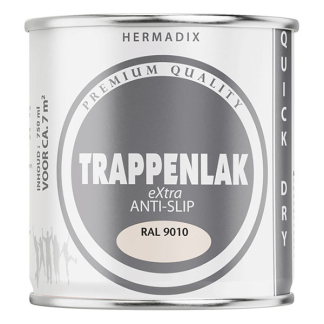 Hermadix Traplak | Hermadix | 750 ml (RAL 9010, Zijdeglans, Waterbasis) 25.775.01 K180107190 - 1