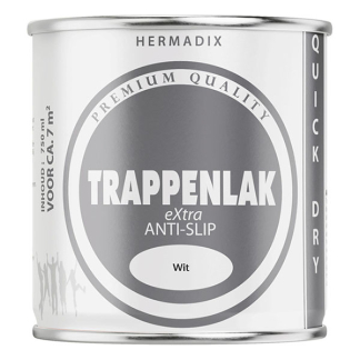Hermadix Traplak | Hermadix | 750 ml (Wit, Zijdeglans, Waterbasis) 25.778.01 K180107192 - 1