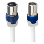 Hirschmann Coax kabel - Hirschmann - 1.5 meter (IEC connector, F connector, Digitaal) 3920021505 K060302252 - 2