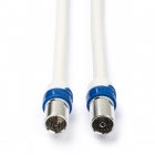 Coax kabel - Hirschmann - 1.5 meter (IEC connector, F connector, Digitaal)