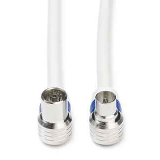 Hirschmann Coax kabel Ziggo - Hirschmann - 1.5 meter (Digitaal, Haaks) 695020509 A010408370 - 1