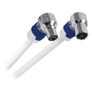 Hirschmann Coax kabel Ziggo - Hirschmann - 1.5 meter (Digitaal, Haaks) 695020509 A010408370 - 2