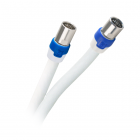 Coax kabel Ziggo - Hirschmann - 1.5 meter (IEC connector, F connector, Digitaal)