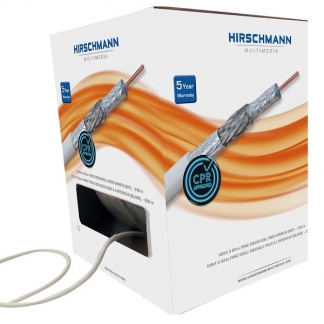 Hirschmann Coax kabel Ziggo op rol - Hirschmann - 250 meter 298799825 K010408708 - 