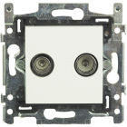 Hirschmann Coax wandcontactdoos - Hirschmann EDB 02V (FM/TV) 695021173 K101302029 Hirschmann Coax wandcontactdoos - Hirschmann EDB 02V (FM/TV) 695021173 K101302029