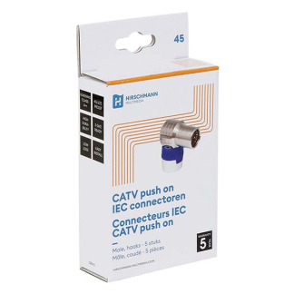 Hirschmann F-connector - Hirschmann QFA5 (Quick fix, Haaks) 695020501 K010408812 - 3