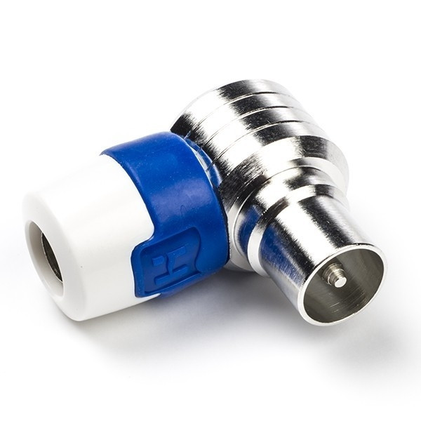 Hirschmann KabelKeur Coax connector - Hirschmann KOSWI5 (Push On, Haaks, Mannelijk) 947544500 KOSWI5 C060302085 - 1