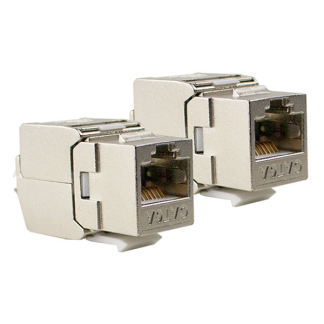 Hirschmann Keystone RJ45 | Cat6a U/UTP en FTP (2 stuks) 3921100013 K060302245 - 2