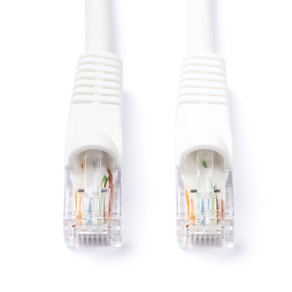 Hirschmann Netwerkkabel |  Cat6 U/UTP | 3 meter (100% koper, Wit) 3921100021 K060302248 - 1