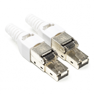 Hirschmann RJ45 connector | Cat6a | UTP/FTP (Voor stugge kern, Field plug, 2 Stuks) 695020658 K060700045 - 1