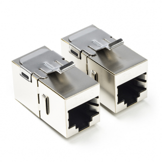 Hirschmann RJ45 koppelstuk - Hirschmann (Cat6 U/UTP, 2 stuks) 695020661 K050600030 - 