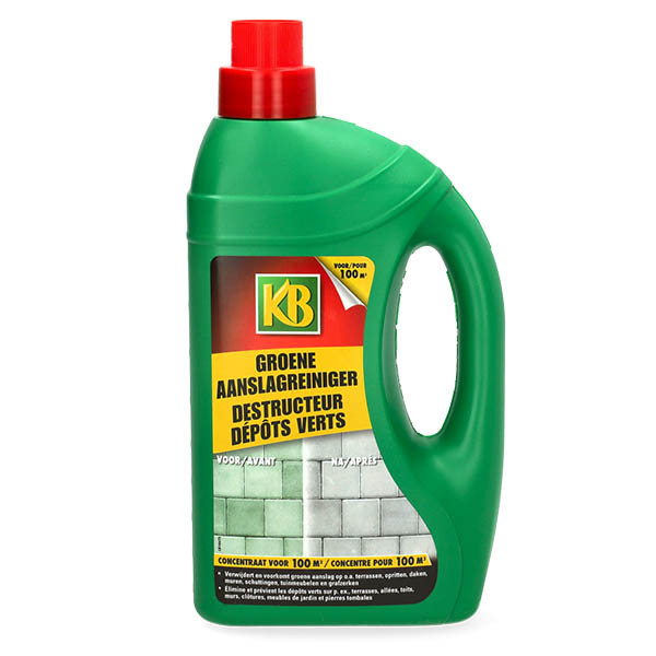 Home Defense Groene aanslag verwijderaar | KB Home Defense | 100 m² (Concentraat, 1 liter) KGAC100 K170115597 - 1
