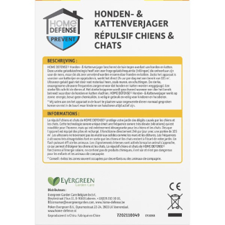 Home Defense Kattenverjager | Home Defense (Ultrasoon, 105 m²) 7202110049 K170115637 - 6