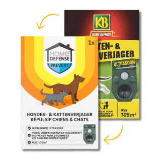 Home Defense Kattenverjager | Home Defense (Ultrasoon, 105 m²) 7202110049 K170115637 - 7