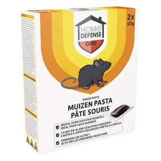 Home Defense Muizen lokdoos | Home Defense | Pasta (Inclusief lokstof, Snelwerkend, 2 stuks, Magik Paste) 8060470100 A170112012 - 4