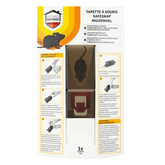 Home Defense Muizenval | Home Defense (Herbruikbaar, Zwart) HDSOUEXP K170112138