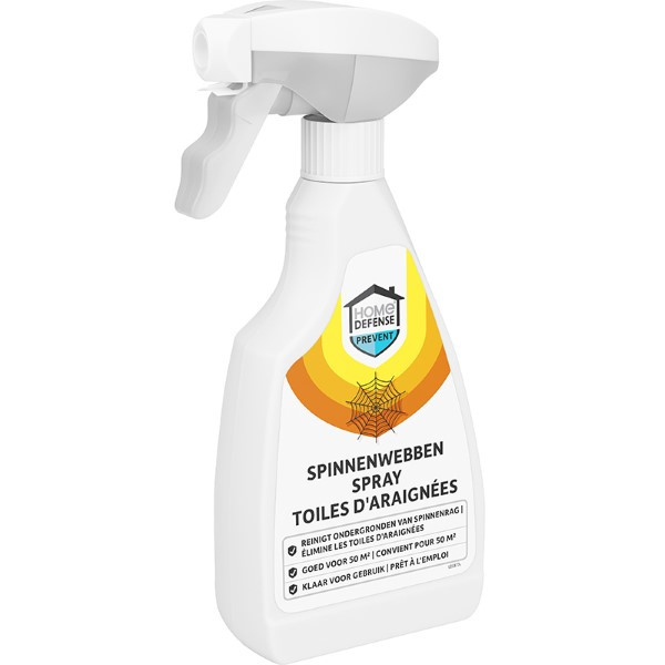 Home Defense Spinnenweb verwijderaar | Home Defense | 500 ml (Biologisch afbreekbaar) 2605004 HDSWSP K170501465 - 2
