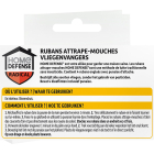 Home Defense Vliegen plakstrip | Home Defense | 4 stuks (Inclusief punaises) KBMRUBAN K170501729 - 2