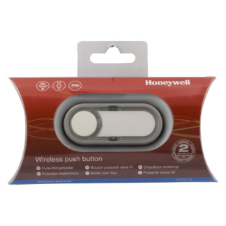 Honeywell Beldrukker | Honeywell (Draadloos, Naamplaatje, 200 meter, Grijs) DCP511G K170113800 - 2