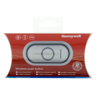Honeywell Beldrukker | Honeywell (Draadloos, Verlicht, 200 meter, Grijs) DCP311G K170113802 - 2