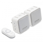 Honeywell Plug-in deurbel | Honeywell (Draadloos, 2 ontvangers, 150 meter, 84 dB) dc515nhgp2 K170113715 Honeywell Plug-in deurbel | Honeywell (Draadloos, 2 ontvangers, 150 meter, 84 dB) dc515nhgp2 K170113715